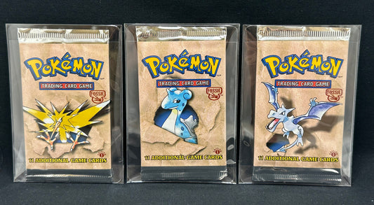 Fossil - Booster Pack (1st Edition) Art-set